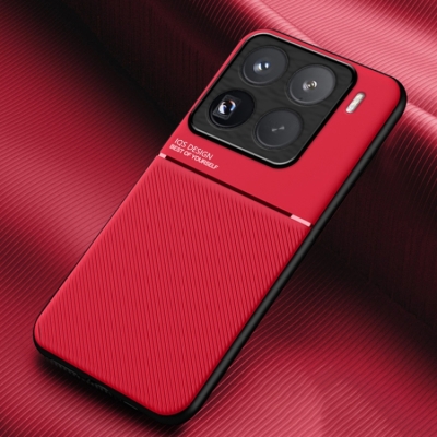 Capinha Celular Xiaomi 15 PRO - TPU Magnético Vermelho