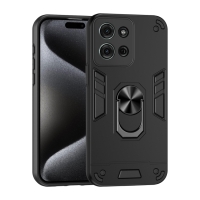 Capinha Celular Moto G75 - Anel de Suporte Preto