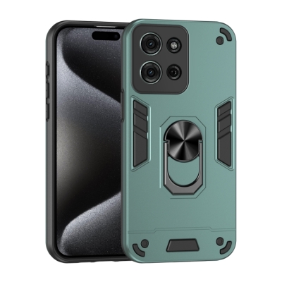 Capinha Celular Moto G75 - Anel de Suporte Verde