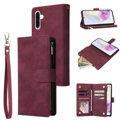 Capinha Galaxy A17 - Flip Carteira Zipper