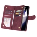 Capinha Galaxy S25 - Flip Carteira Vinho