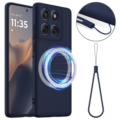 Capa Motorola Moto G77 - Silicone MagSafe Capa Motorola Moto G77 - Silicone MagSafe