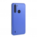 Capa Motorola One Fusion Flip Azul