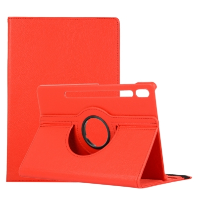 Capa para Samsung Tab S8+ Plus - 360 Graus Vermelho