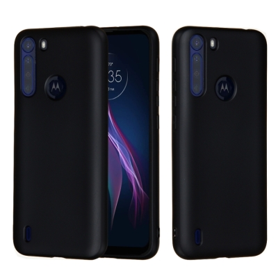 Capa Smartphone Motorola One Fusion - Silicone Preto