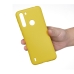 Capa Smartphone Motorola One Fusion - Silicone Amarelo