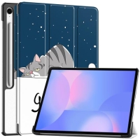 Capa Galaxy Tab S10 FE+ - Gato
