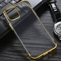 Capinha de Celular iPhone 12 Mini TPU Dourado