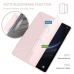 Capa Samsung Tab S10 Lite - Smart Couro Rosa