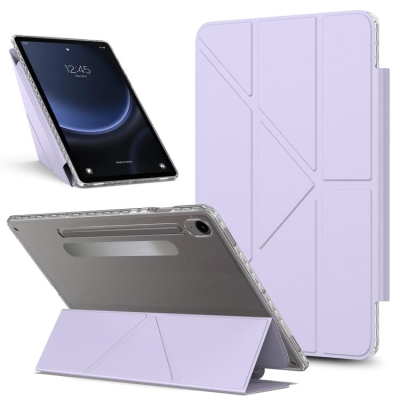 Capa Samsung Tab S10 Lite - Smart Couro Roxo
