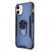 Capa iPhone 12 Mini com Anel de Suporte Azul