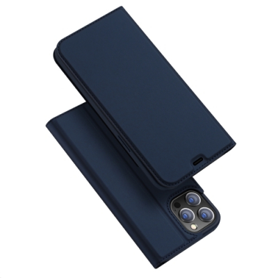 Capinha de Celular de Couro iPhone 12 Pro Skin Pro Series Azul