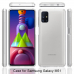 Capa Samsung Galaxy M51 TPU e Acrílico Transparente