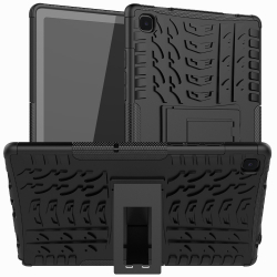 Capa Samsung Tab A7 2020 TPU e Plástico Preto