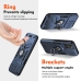 Capa Motorola Moto G77 - Anel de Suporte