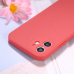 Capinha iPhone 12 Silicone Vermelho