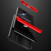 Capa Samsung S20 FE em 3 Partes Preto-Vermelho
