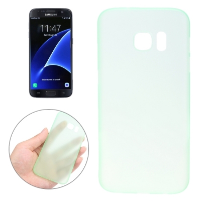 Capinha Celular de TPU Translucente Samsung Galaxy S7 Verde