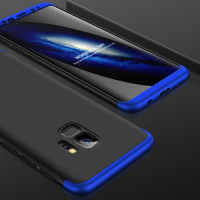 Capa em 3 Partes Samsung S9 Preto-Azul