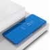 Capinha de Celular Samsung S7 Flip Espelhado Azul
