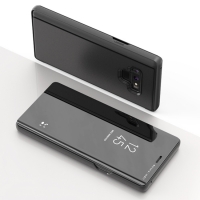 Capa Galaxy Note 9 Flip com Visor Espelhado Preto