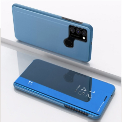 Capa Espelhada Clear View para Samsung M21s Azul