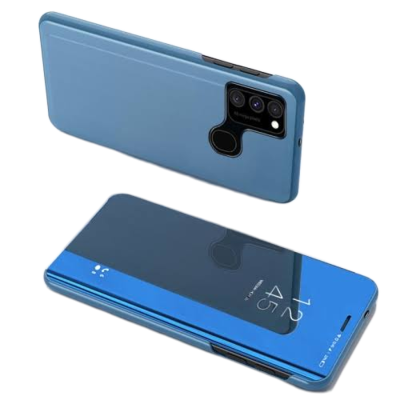 Capa Flip Espelhada para Samsung A21s Azul