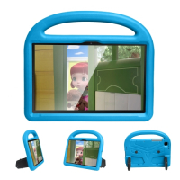 Capa Infantil Samsung Tab A7 EVA Azul