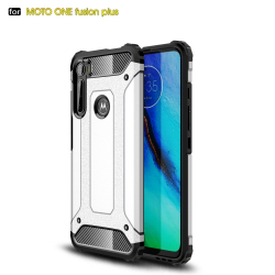 Capa Motorola One Fusion Plus Antichoque Branco