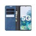 Capa Samsung Galaxy S20 FE de Couro Azul