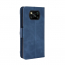 Capa de Couro para Xiaomi Poco X3 NFC Azul
