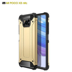 Capa Xiaomi Poco X3 NFC Armor Series Dourado