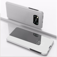 Capa Xiaomi Poco X3 PRO/NFC Flip Espelhado Prata