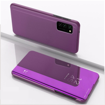 Capinha para celular Flip Espelhada para Samsung Galaxy S20 FE Roxo