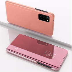 Capa Flip Espelhada para Samsung Galaxy S20 FE Rosê