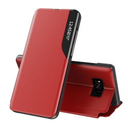 Capa Samsung S8 Plus com Display Lateral Vermelho