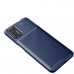 Capa Motorola Moto G9 Plus TPU Fibra de Carbono Azul
