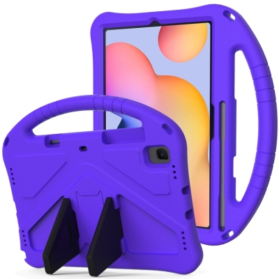 Capa Galaxy Tab S6 Lite - EVA Infantil Roxo