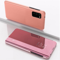 Capa Samsung A72 Flip Espelhado Rosê