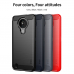 Capa Celular Nokia 1.4 TPU Fibra de Carbono Vermelho