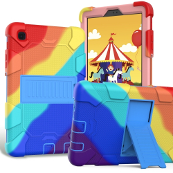 Capinha Galaxy Tab A7 Lite com Suporte Colorido LGBT
