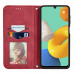 Capa Flip Carteira Samsung Galaxy M32 Vermelho