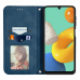 Capa Flip Carteira Samsung Galaxy M32 Azul