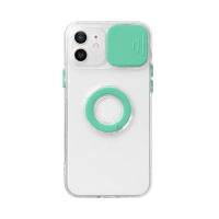 Capinha de Celular com Protetor de Câmera para iPhone 13 Pro Max Verde