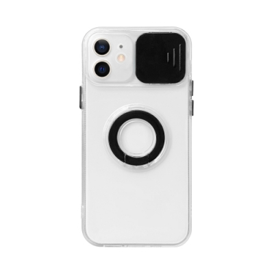 Capinha Celular iPhone 13 Mini com Protetor de Câmera Preto