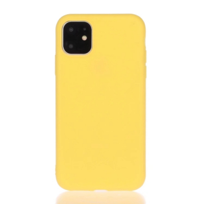 Capinha iPhone 13 PRO MAX Silicone Amarelo