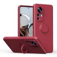 Capa Xiaomi 12T - TPU com Suporte Vermelho
