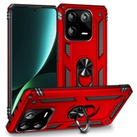 Capa Xiaomi 13 PRO - com Anel Suporte Magnético Vermelho