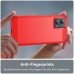 Capa Motorola Moto G53 - TPU Escovado Vermelho