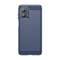 Capa Motorola Moto G53 - TPU Escovado Azul